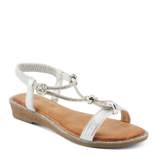 Thumbnail 1: Patrizia Patrizia Womens Charmer T-Strap Slip-On Flat Sandals 