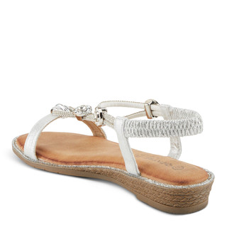Thumbnail 7: Patrizia Patrizia Womens Charmer T-Strap Slip-On Flat Sandals 