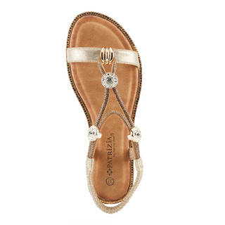 Thumbnail 3: Patrizia Patrizia Womens Charmer T-Strap Slip-On Flat Sandals 
