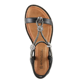 Thumbnail 3: Patrizia Patrizia Womens Charmer T-Strap Slip-On Flat Sandals 