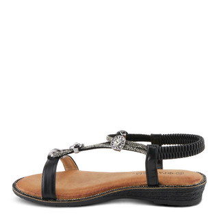 Thumbnail 2: Patrizia Patrizia Womens Charmer T-Strap Slip-On Flat Sandals 