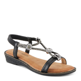 Thumbnail 1: Patrizia Patrizia Womens Charmer T-Strap Slip-On Flat Sandals 