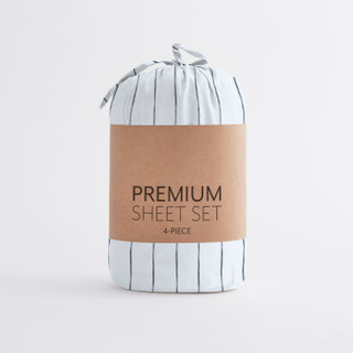 Thumbnail 3: Home Collections Home Collections Premium Ultra Soft Field Stripe Sheet Set 