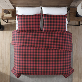 Thumbnail 16: Eddie Bauer Eddie Bauer Mountain Plaid 100% Cotton Comforter Bedding Set 