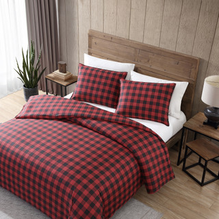 Thumbnail 23: Eddie Bauer Eddie Bauer Mountain Plaid 100% Cotton Comforter Bedding Set 