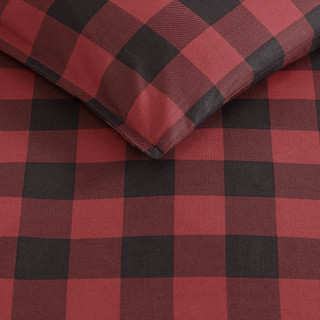 Thumbnail 26: Eddie Bauer Eddie Bauer Mountain Plaid 100% Cotton Comforter Bedding Set 