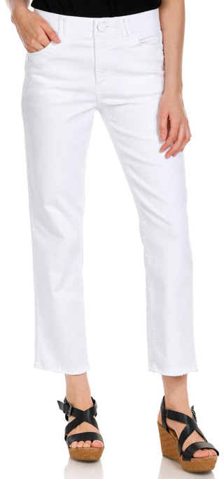 Thumbnail 3: Democracy Democracy Womens Frayed Hem Straight Leg Jeans 