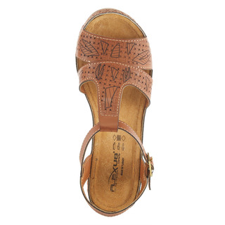 Thumbnail 3: Flexus Flexus Womens Natala T-Strap Wedge Sandals 