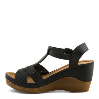 Thumbnail 2: Flexus Flexus Womens Natala T-Strap Wedge Sandals 