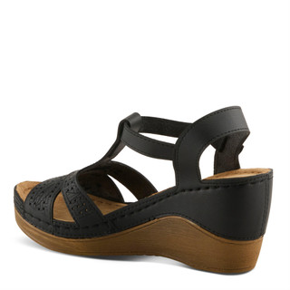 Thumbnail 7: Flexus Flexus Womens Natala T-Strap Wedge Sandals 