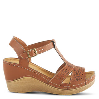 Thumbnail 5: Flexus Flexus Womens Natala T-Strap Wedge Sandals 