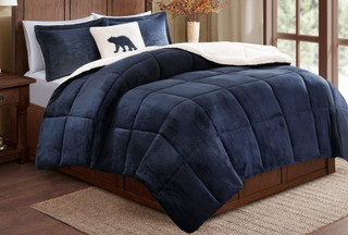 Thumbnail 2: Woolrich Woolrich Alton Plush Down Alternative Comforter Set 