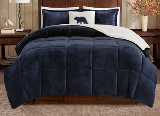 Thumbnail 5: Woolrich Woolrich Alton Plush Down Alternative Comforter Set 