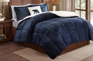 Thumbnail 3: Woolrich Woolrich Alton Plush Down Alternative Comforter Set 