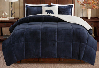 Thumbnail 6: Woolrich Woolrich Alton Plush Down Alternative Comforter Set 