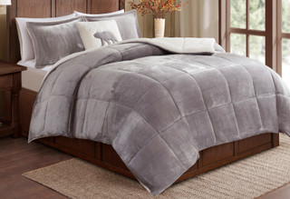 Thumbnail 2: Woolrich Woolrich Alton Plush Down Alternative Comforter Set 