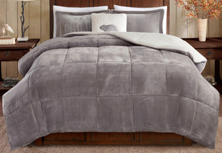 Thumbnail 4: Woolrich Woolrich Alton Plush Down Alternative Comforter Set 