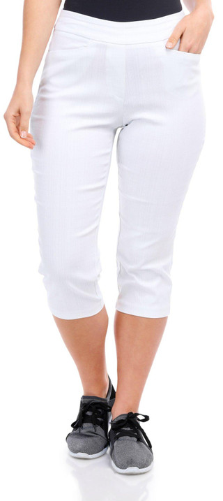 Thumbnail 1: JENNA ROSE Jenna Rose Womens Linen Look Capris 
