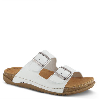 Thumbnail 1: Flexus Flexus Womens Abbas Buckle Slide Sandals 