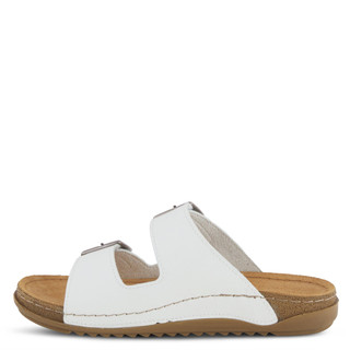 Thumbnail 2: Flexus Flexus Womens Abbas Buckle Slide Sandals 