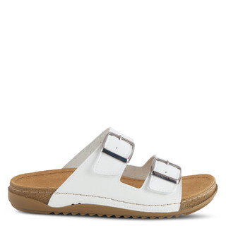 Thumbnail 5: Flexus Flexus Womens Abbas Buckle Slide Sandals 