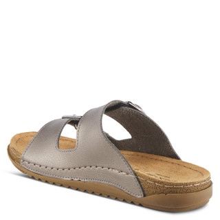 Thumbnail 7: Flexus Flexus Womens Abbas Buckle Slide Sandals 