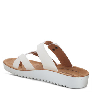 Thumbnail 7: Flexus Flexus Womens Bayside Slide Toe Loop Sandals 