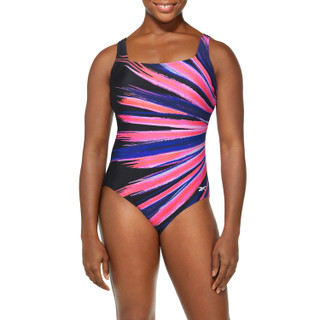 Thumbnail 1: Reebok Reebok Womens Glowing Strong One Piece Swimsuit 