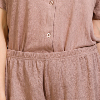 Thumbnail 4: Nicole Miller Nicole Miller Womens 2 Pc Knit Gauze Boxy Shorts Set 