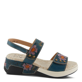 Thumbnail 5: L'Artiste L`Artiste Womens Caitlina Slingback Wedge Sandals 