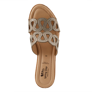 Thumbnail 3: Spring Step Spring Step Womens Mssteamy Slide Sandals 