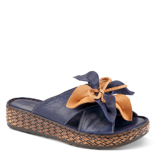 Thumbnail 1: Spring Step Spring Step Womens Hilary Leather Slide Sandals 