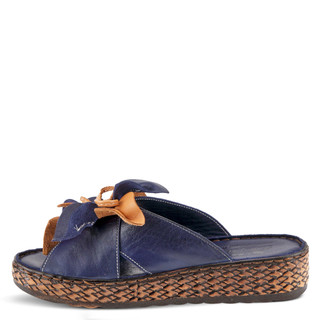 Thumbnail 2: Spring Step Spring Step Womens Hilary Leather Slide Sandals 