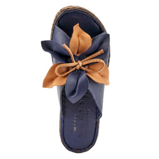 Thumbnail 3: Spring Step Spring Step Womens Hilary Leather Slide Sandals 