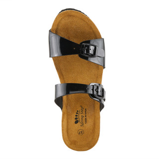 Thumbnail 3: Spring Step Spring Step Womens Bynum Wedge Slide Sandals 