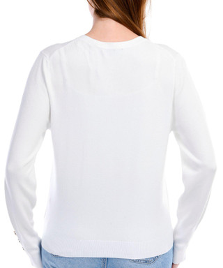 Thumbnail 3: T. Tahari T. Tahari Womens Long Sleeve Buttoned Cardigan 