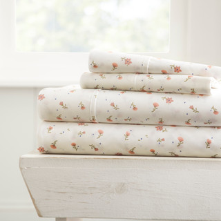 Thumbnail 2: Home Collections Home Collections Premium Ultra Soft Floral Sheet Set 