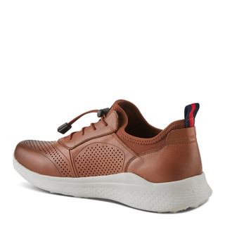 Thumbnail 7: Spring Step Spring Step Mens Kris Leather Elastic Toggle Lace Sneakers 