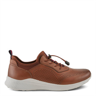 Thumbnail 5: Spring Step Spring Step Mens Kris Leather Elastic Toggle Lace Sneakers 