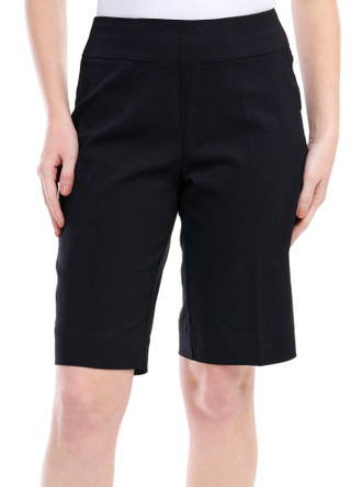 Thumbnail 4: Zac & Rachel Zac & Rachel Womens Solid Bermuda Shorts 