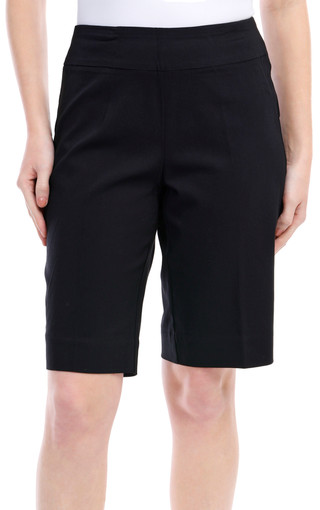 Thumbnail 1: Zac & Rachel Zac & Rachel Womens Solid Bermuda Shorts 