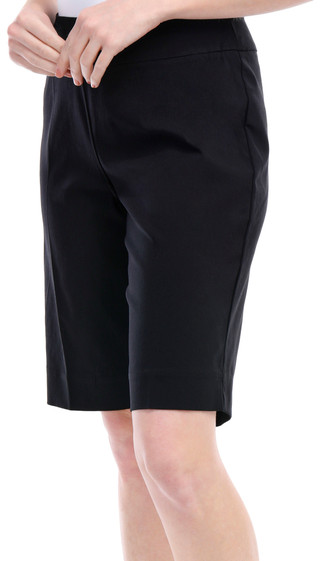 Thumbnail 2: Zac & Rachel Zac & Rachel Womens Solid Bermuda Shorts 