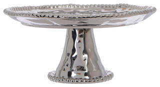 Thumbnail 3: PAMPA BAY Pampa Bay Round Porcelain Cake Stand 