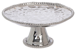 Thumbnail 1: PAMPA BAY Pampa Bay Round Porcelain Cake Stand 
