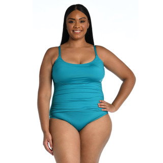 Thumbnail 1: La Blanca La Blanca Plus Mio Solid One Piece Swimsuit 