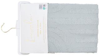 Thumbnail 2: LUMINA LOU Lumina Lou 70x72 Tufted Rainbow Shower Curtain 