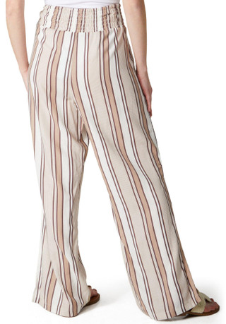 Thumbnail 2: Blue Sol Blue Sol Womens 31 in Smocked Waist Side Slit Pants 