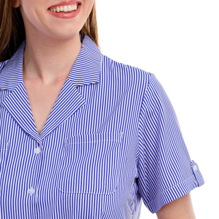 Thumbnail 2: Notations Notations Women's Short Sleeve Striped Top 