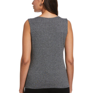 Thumbnail 2: Rafaella Rafaella Womens Solid Studded Tank Top 