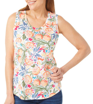 Thumbnail 1: Blue Sol Blue Sol Womens Citrus Tropical Luxury Tank 